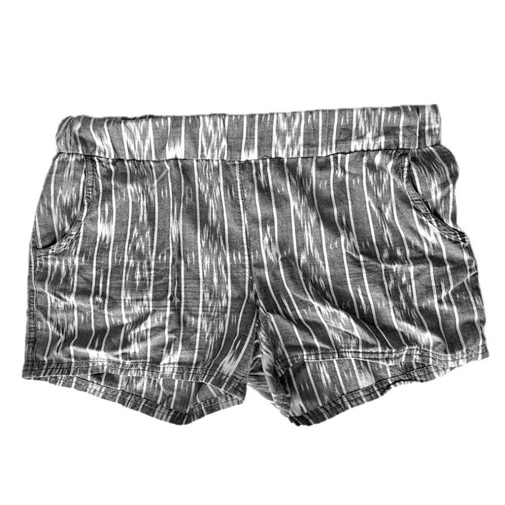 Prana Reba Shorts, Organic Cotton, Elastic Waistband, Size L